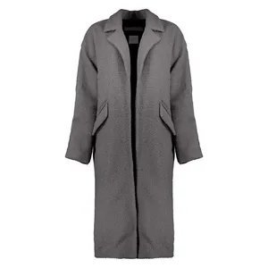 پالتو زنانه مهرنوش شاه حسینی کد b.a رنگ خاکستری