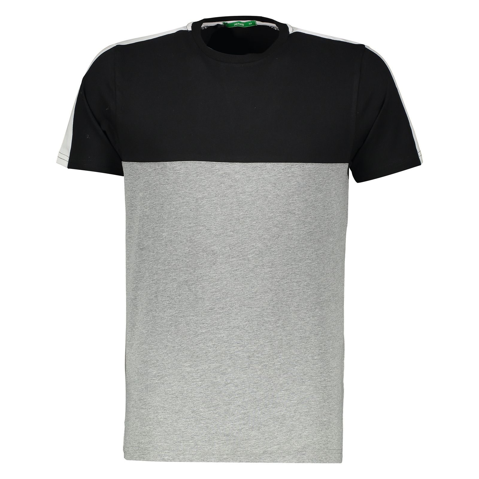 تی شرت مردانه آر ان اس مدل 1131109-99 - مشکی - 1