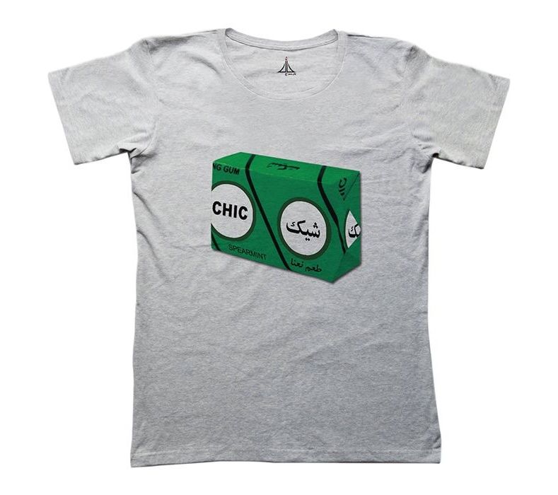 تی شرت مردانه به رسم طرح آدامس شیک کد 2265