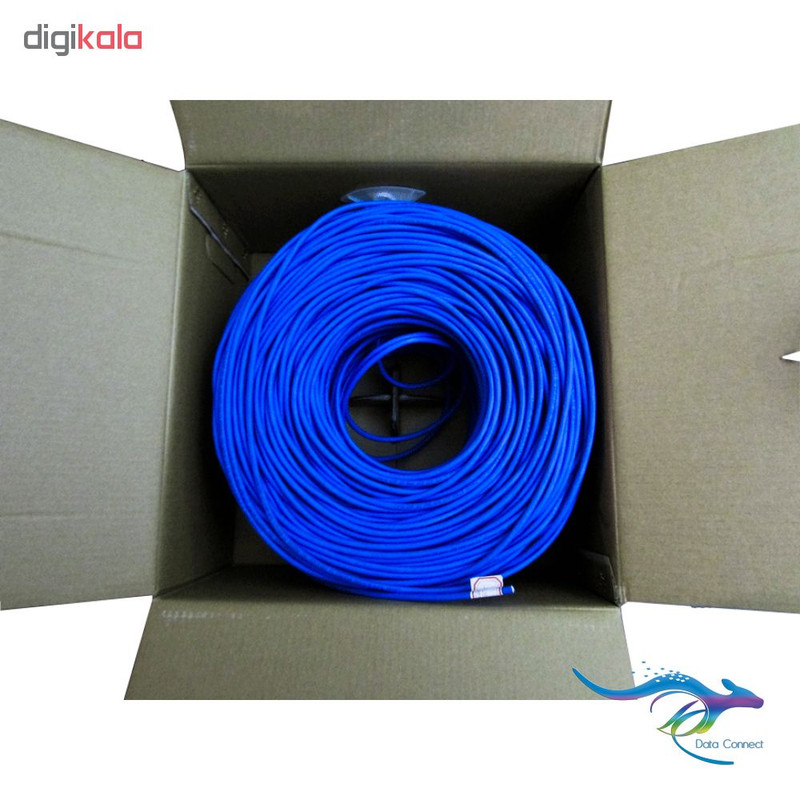 کابل شبکه Cat 6 دیتا کانکت کد 8062