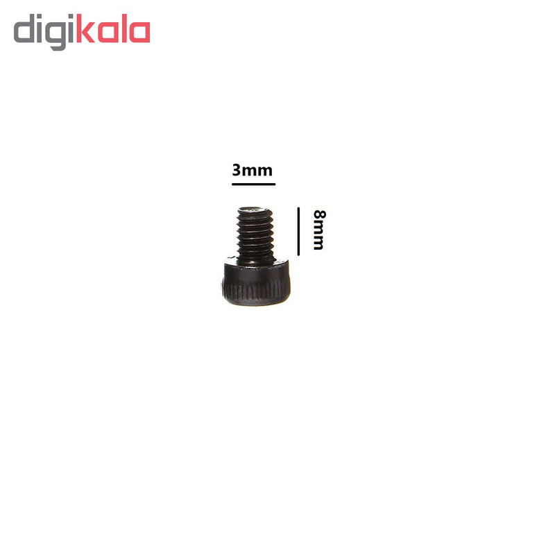 پیچ آلن کد M3-8 بسته 5 عددی