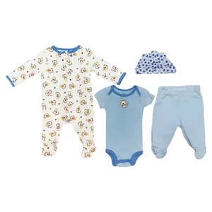 ست 4 تکه لباس نوزادی کد 428