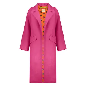 پالتو زنانه مهرنوش شاه حسینی  کد  003 رنگ صورتی