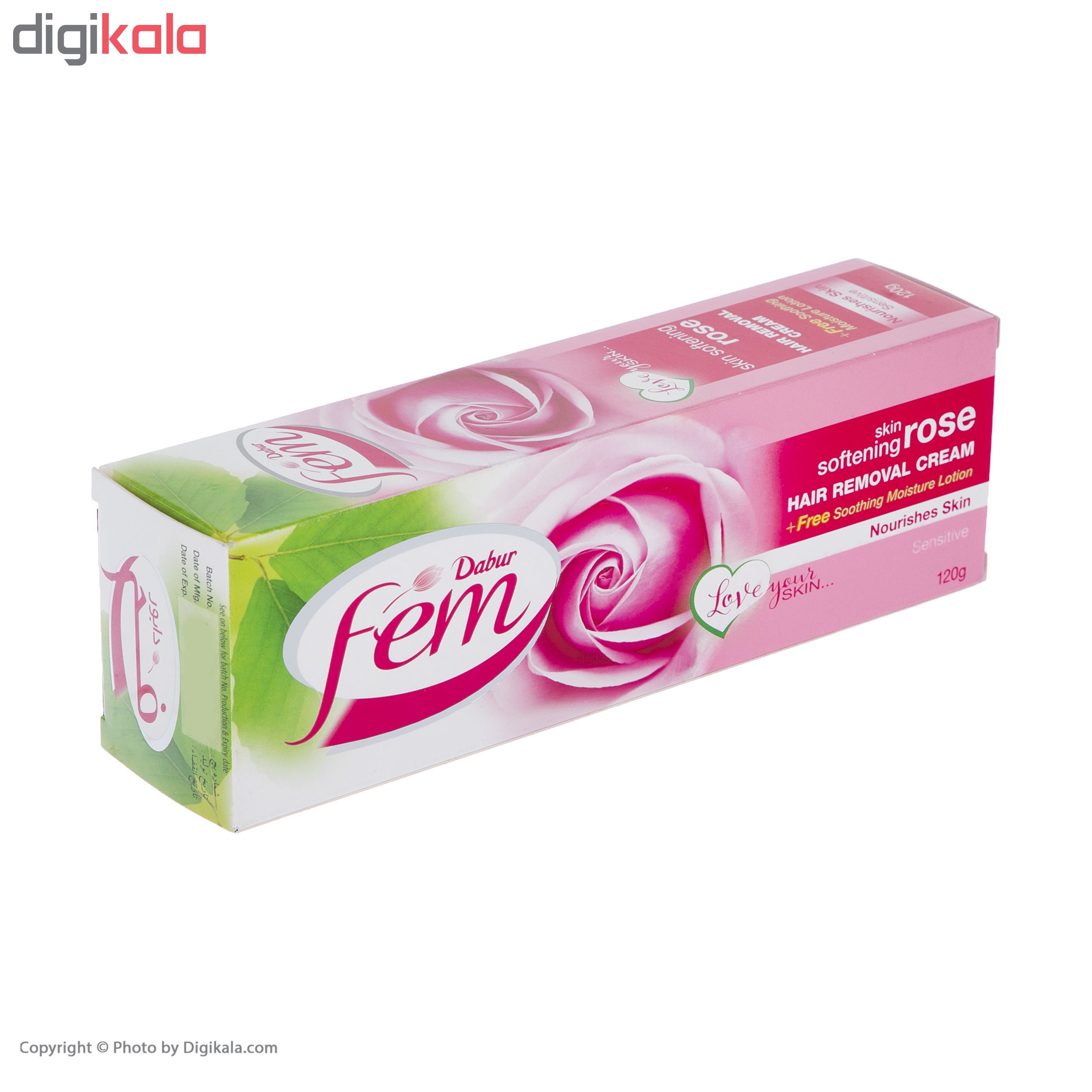 کرم موبر فم دابور مدل Softening Skin Rose مقدار 120 گرم کرم موبر فم دابور مدل Softening Skin Rose مقدار 120 گرم