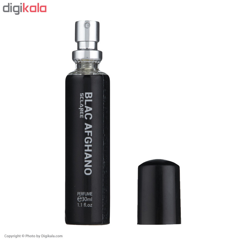 عطر جیبی مردانه اسکلاره مدل Black Afghano حجم 30 میلی لیتر