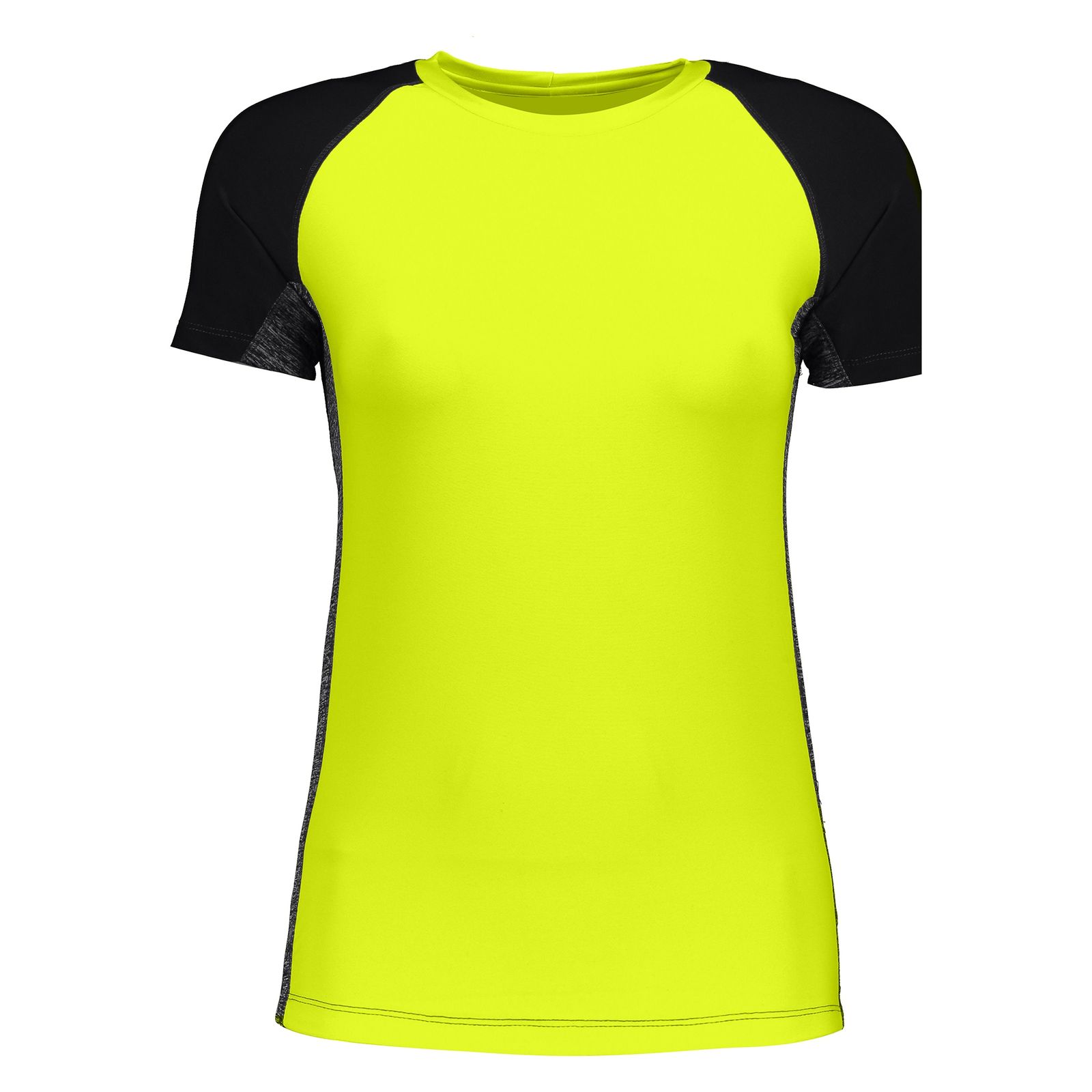 تی شرت ورزشی زنانه آر ان اس مدل 1102040-16 - زرد - 1