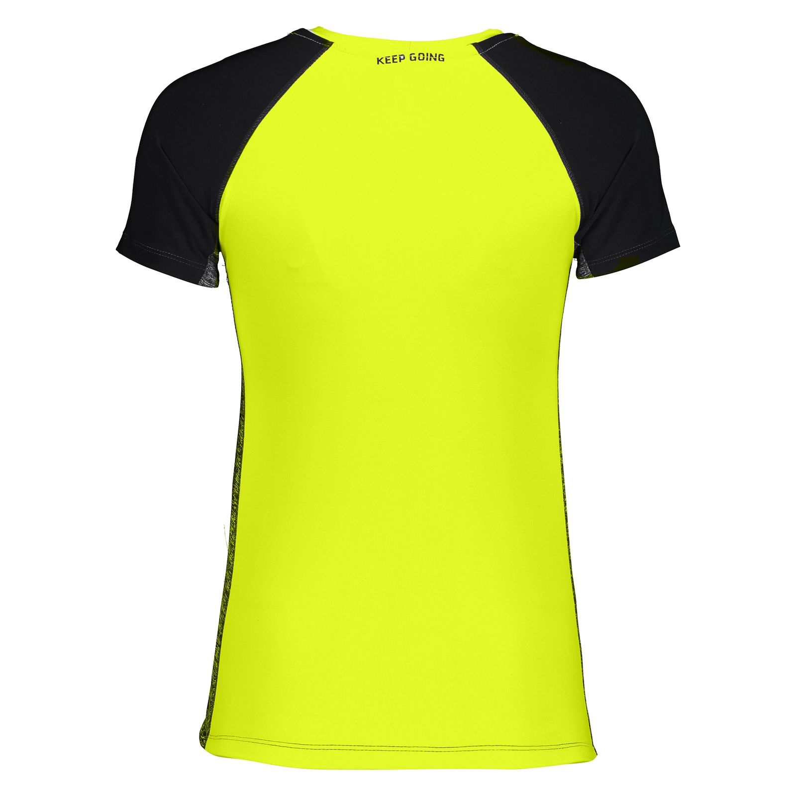 تی شرت ورزشی زنانه آر ان اس مدل 1102040-16 - زرد - 4