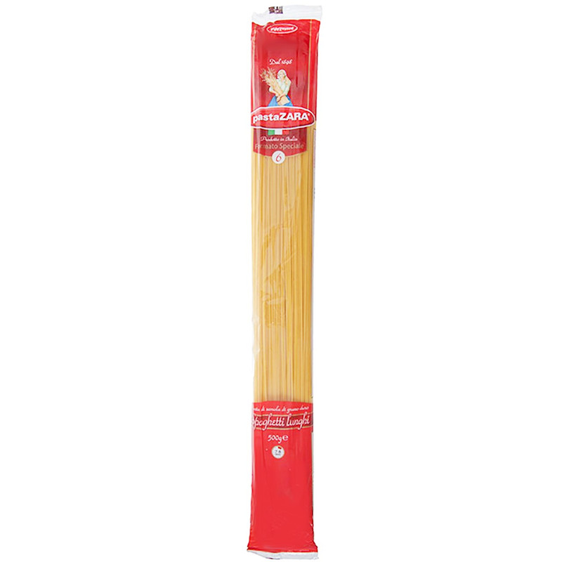 اسپاگتی پاستا زارا مدل Lunghi مقدار 500 گرمی