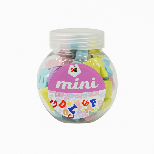 پاک کن طرح حروف انگلیسی بسته ۳۲ عددی