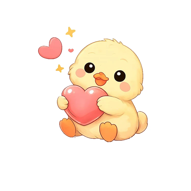 استیکر پارچه و لباس پاد آفرین مدل جوجه کیوت کد 706