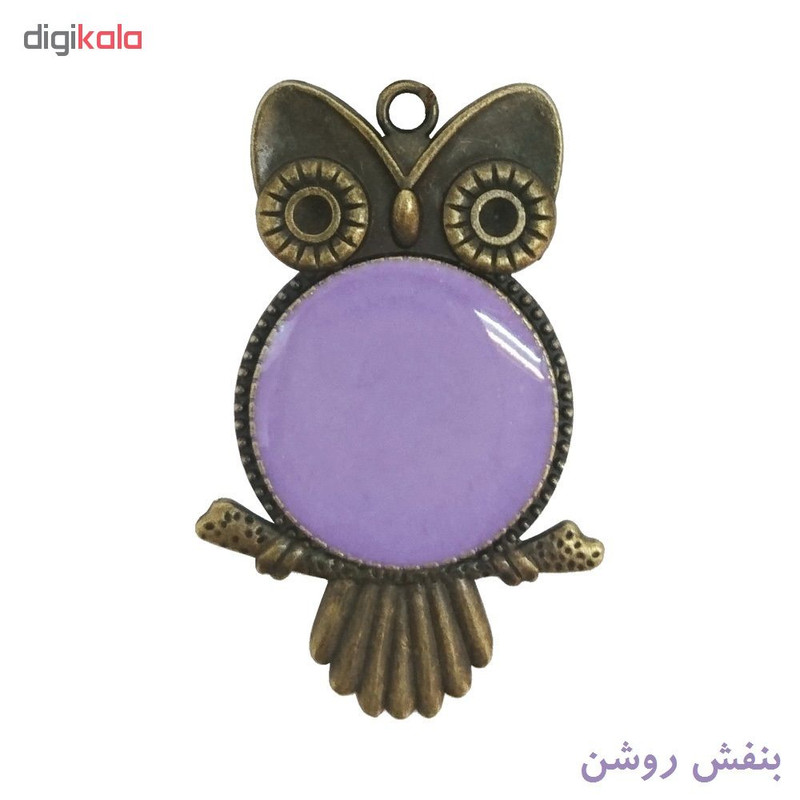 آویز گردنبند دخترانه طرح جغد مدل BO0021 آویز گردنبند دخترانه طرح جغد مدل BO0021