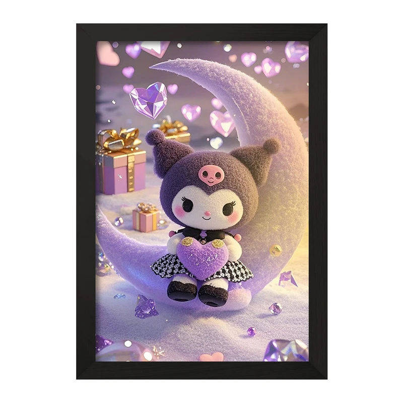 تابلو خندالو مدل کرومی (Kuromi) کد F10294