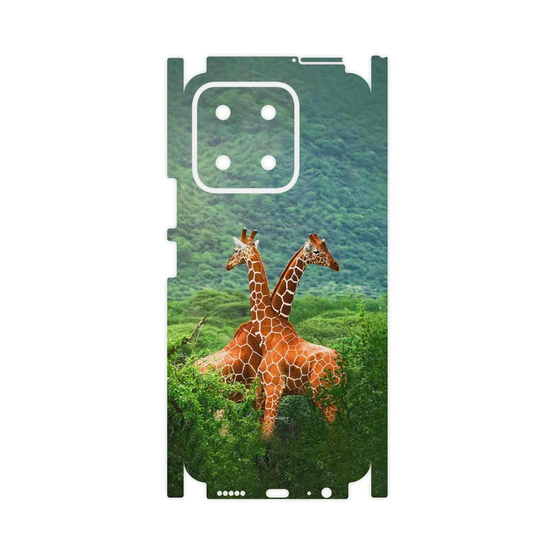 برچسب پوششی ماهوت مدل Giraffe-FullSkin مناسب برای گوشی موبایل آنر X5b