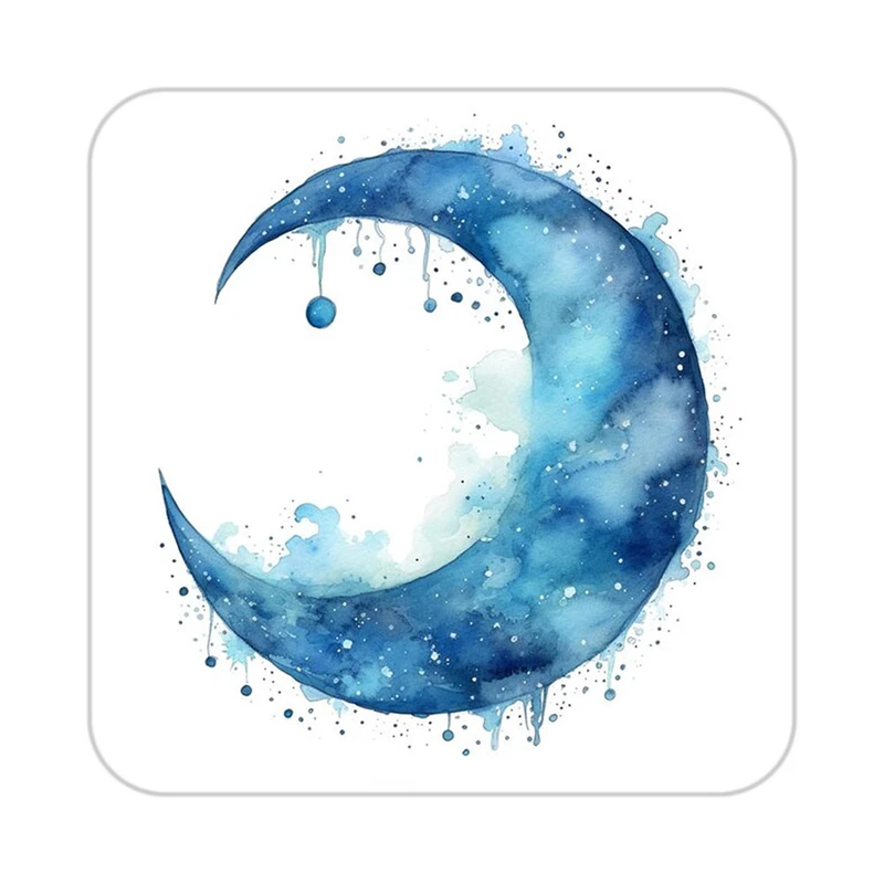 زیر لیوانی کاکتی طرح ماه و ستاره مدل mp53344