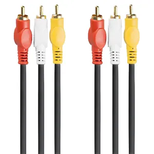 کابل تبدیل 3 به 3 RCA مدل 001 طول 1.8 متر