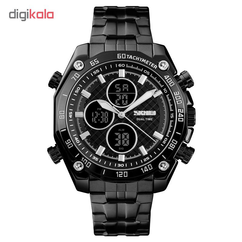 ساعت مچی عقربه ای مردانه اسکمی مدل 1302BLCBLC