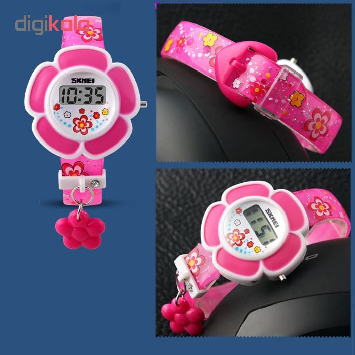 ساعت مچی دیجیتال دخترانه اسکمی مدل 1144RR ساعت مچی دیجیتال دخترانه اسکمی مدل 1144RR