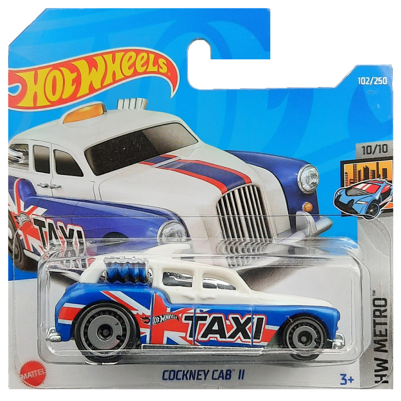 ماشین بازی هات ویلز مدل COCKNEY CAB II