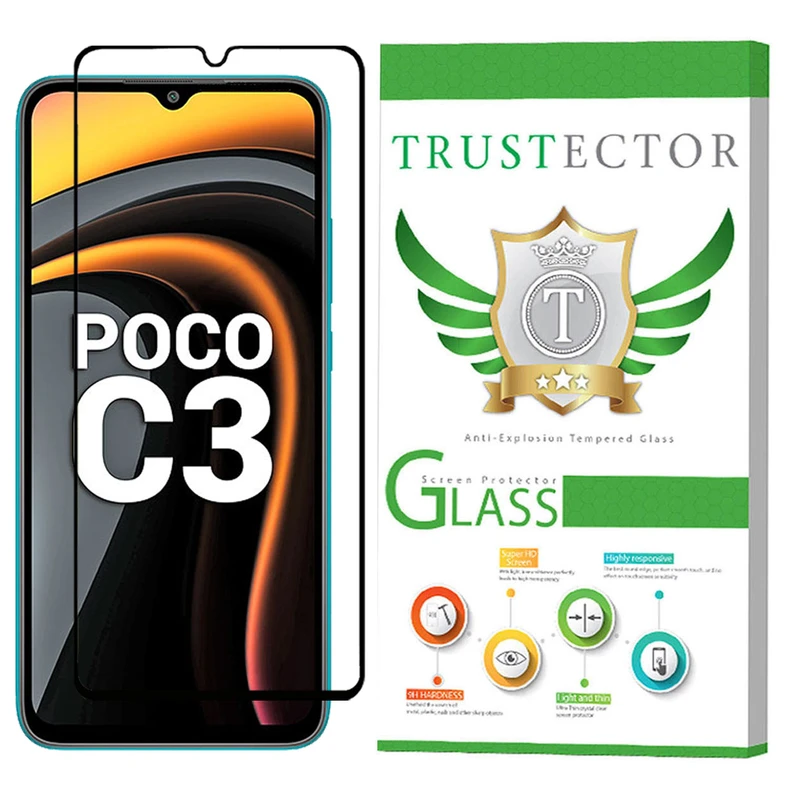محافظ صفحه نمایش سرامیکی تراستکتور مدل CMC-T مناسب برای گوشی موبایل شیائومی Poco C3