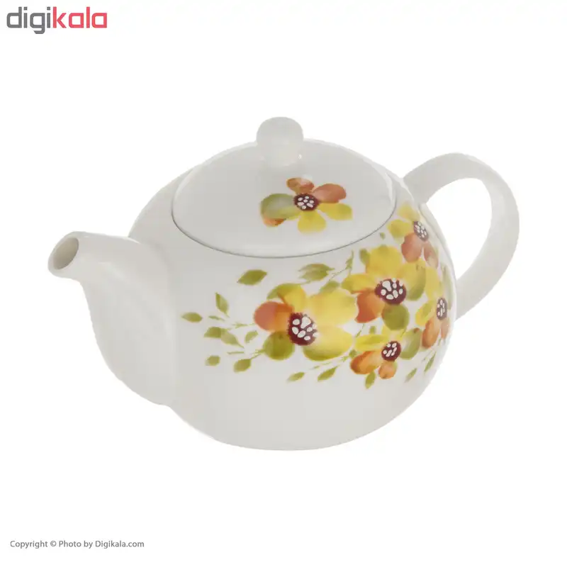 قوری طرح گل سان مدل S001-A