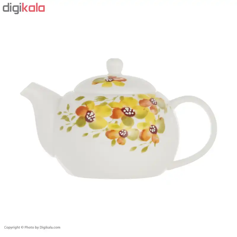 قوری طرح گل سان مدل S001-A