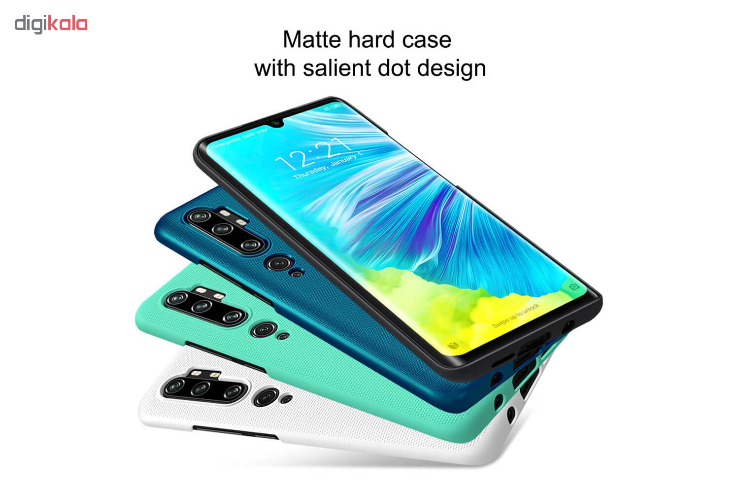 کاور نیلکین مدل Super Frosted Shield مناسب برای گوشی موبایل شیائومی Mi CC9 Pro/Mi Note 10/Mi Note 10 Pro