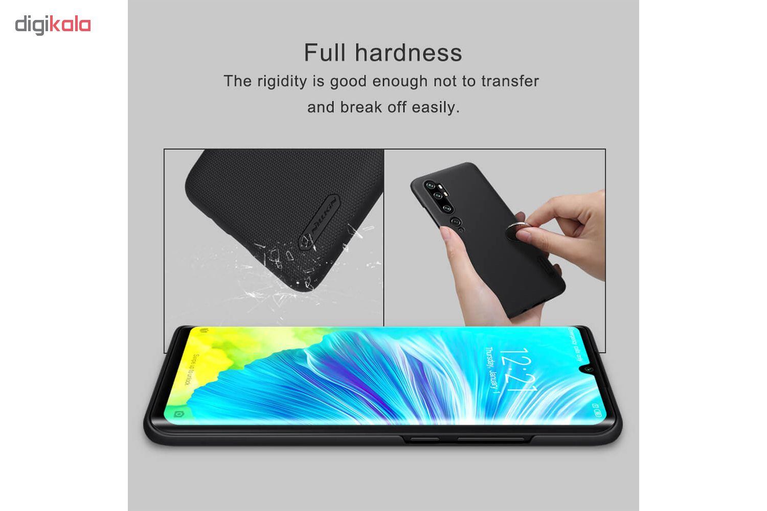 کاور نیلکین مدل Super Frosted Shield مناسب برای گوشی موبایل شیائومی Mi CC9 Pro/Mi Note 10/Mi Note 10 Pro