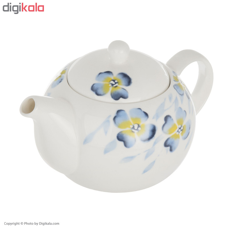 قوری طرح گل سان مدل S001-B