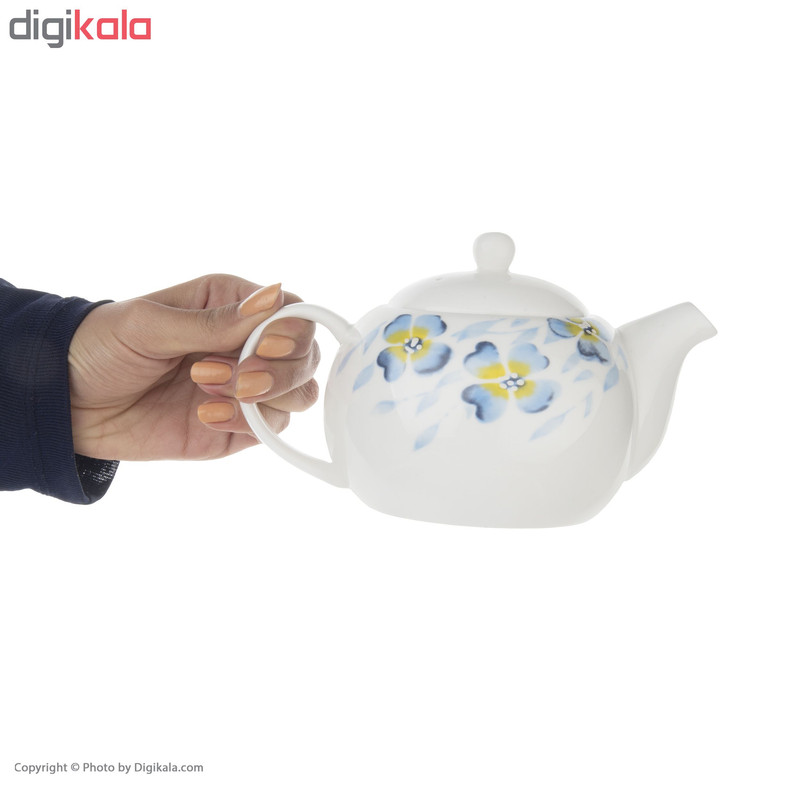 قوری طرح گل سان مدل S001-B