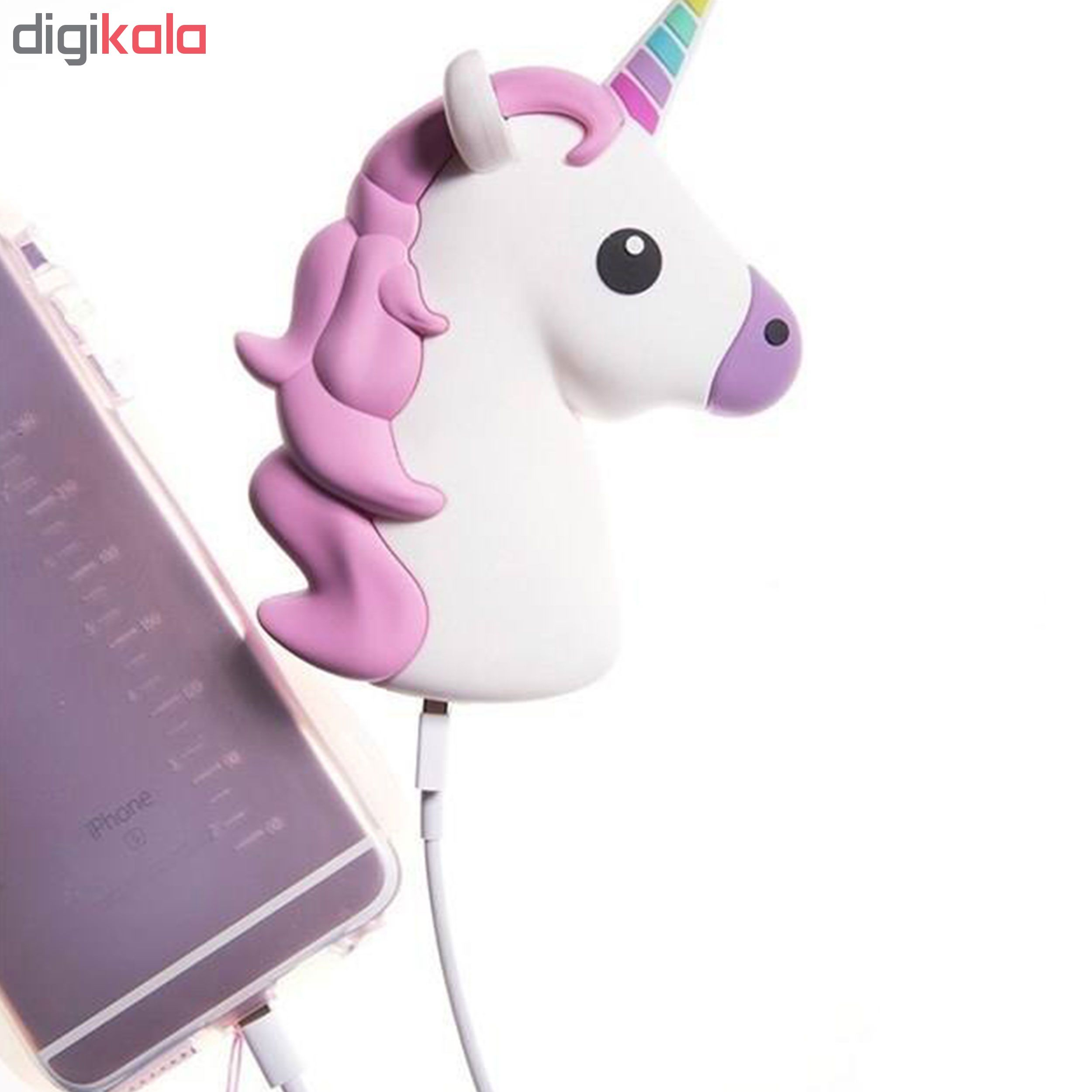 شارژر همراه کیوگجت مدل unicorn با ظرفیت 2600 میلی آمپر ساعت