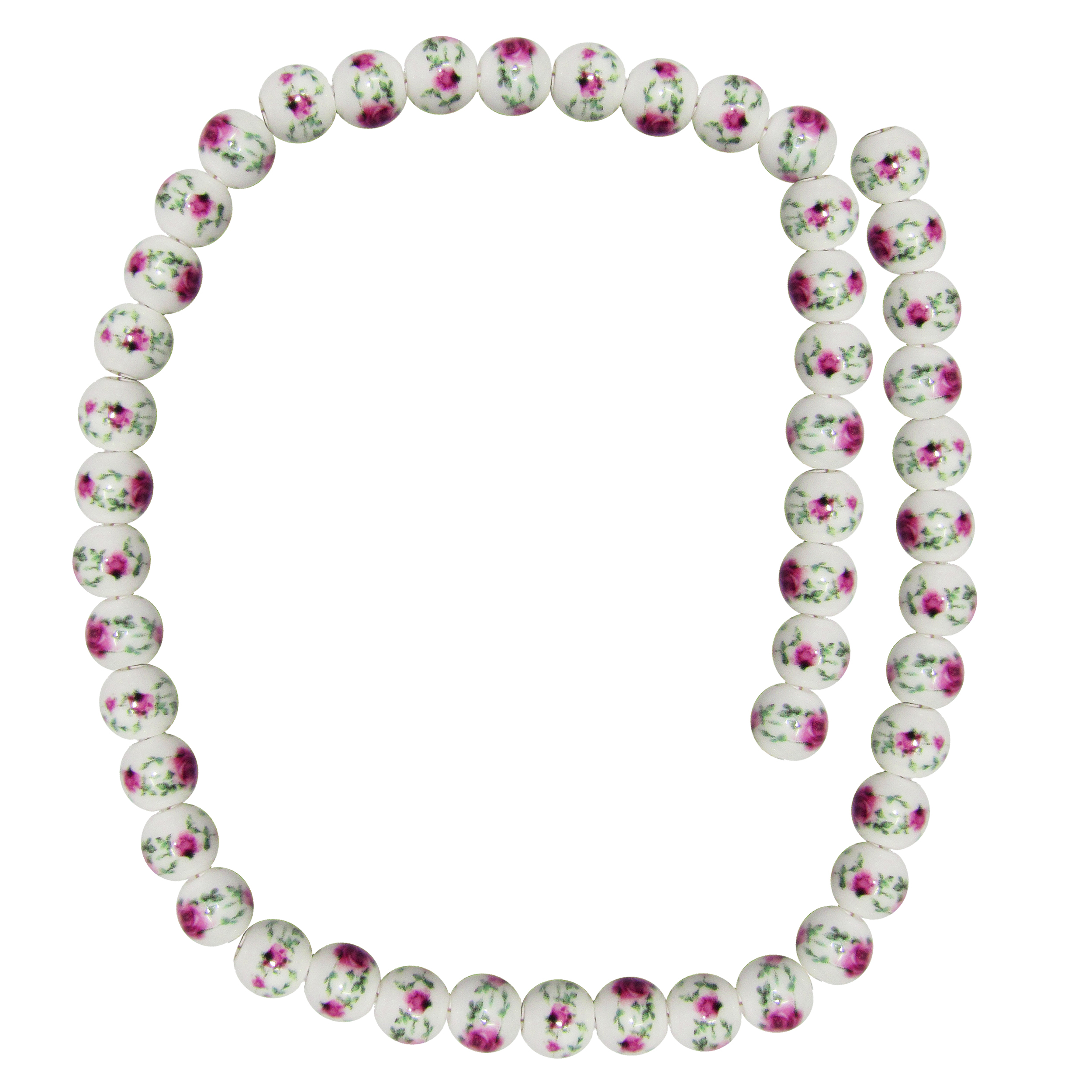 ریسه سنگ طرح گل سرخ کد C17