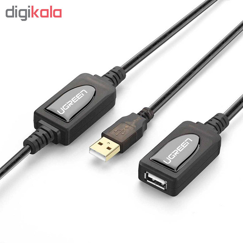 کابل افزایش طول USB 2.0 یوگرین مدل 10323 طول 15 متر