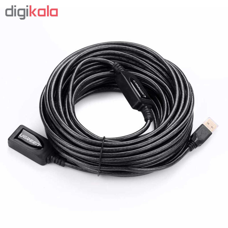 کابل افزایش طول USB 2.0 یوگرین مدل 10323 طول 15 متر