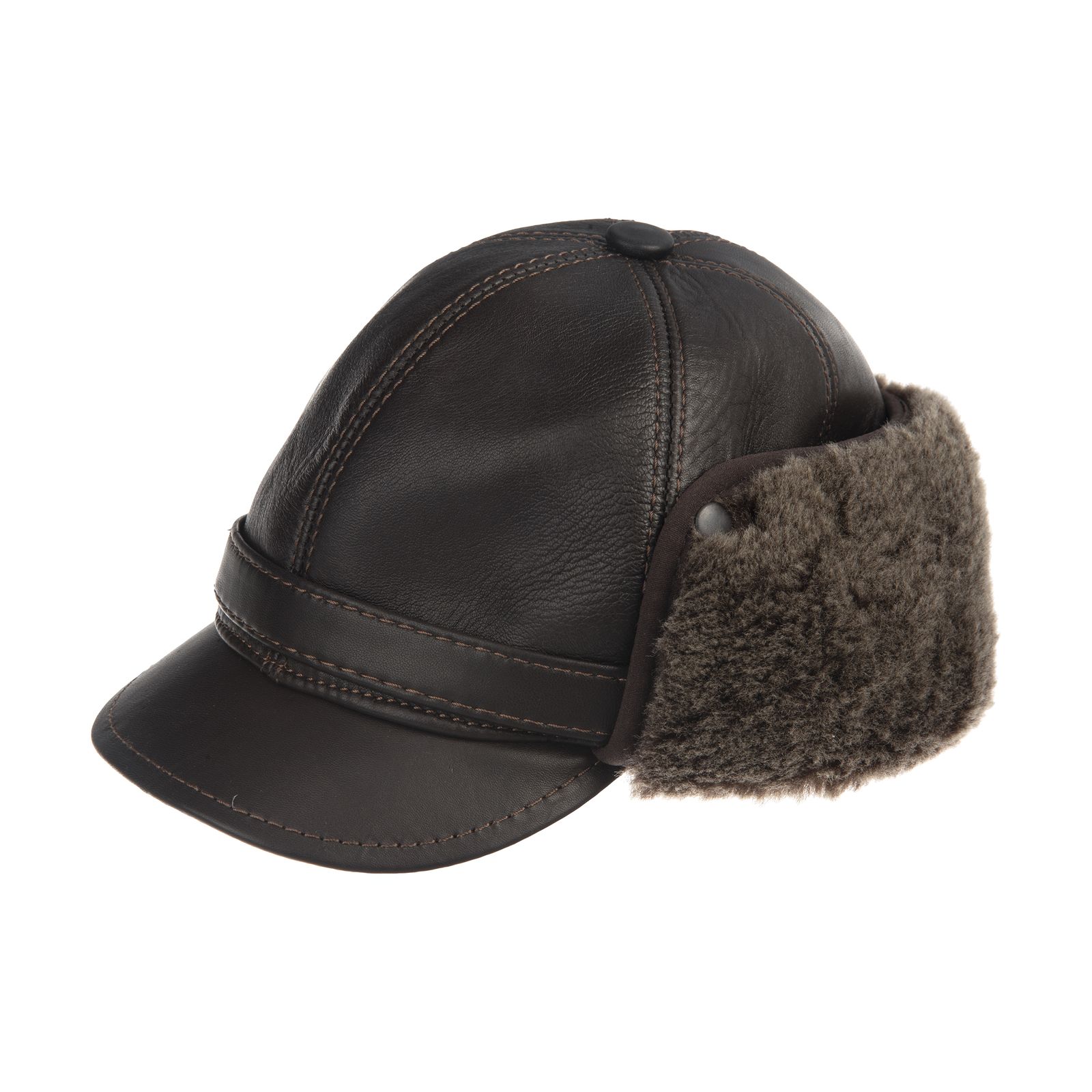 کلاه مردانه شیفر مدل 8713A02 - قهوه ای - 1