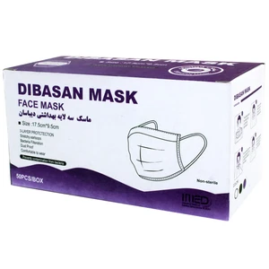 ماسک تنفسی دیباسان مدل sm31 بسته 50 عددی
