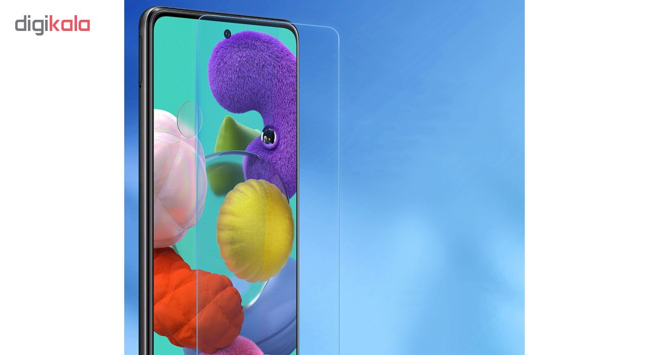 محافظ صفحه نمایش هورس مدل UCC مناسب برای گوشی موبایل سامسونگ Galaxy A51 بسته سه عددی