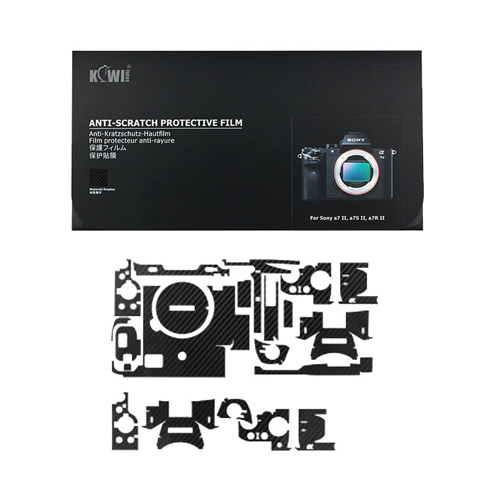 برچسب پوششی کی وی مدل KS-A7M2CF مناسب برای دوربین عکاسی سونی a7II / a7SII / a7RII