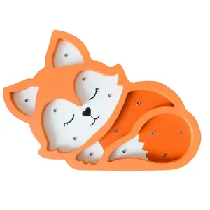 چراغ خواب کودک طرح روباه خوابیده