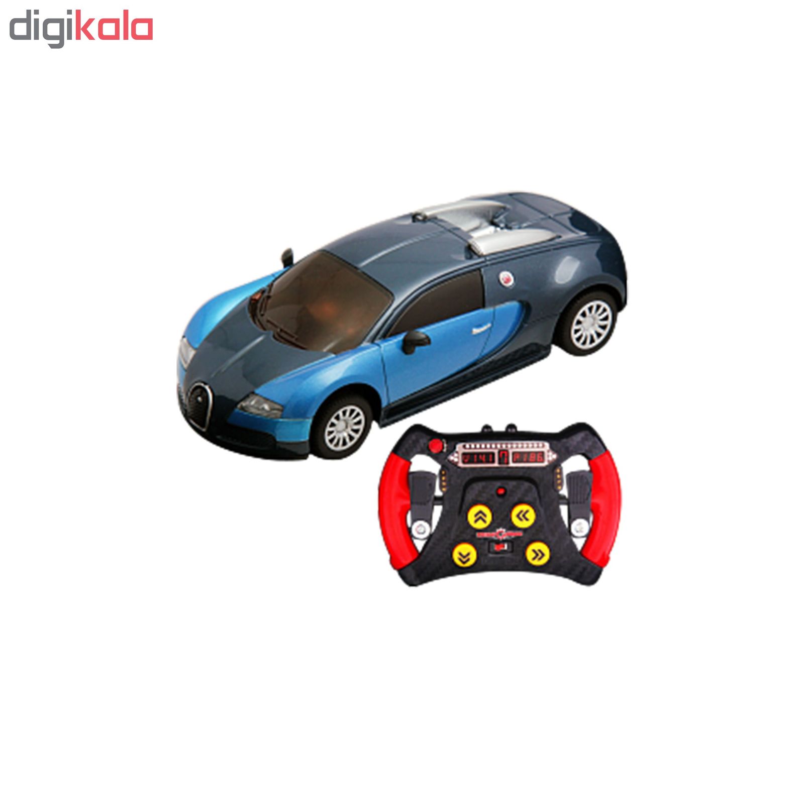 ماشین بازی کنترلی مدل bugatti Veyron 16.4