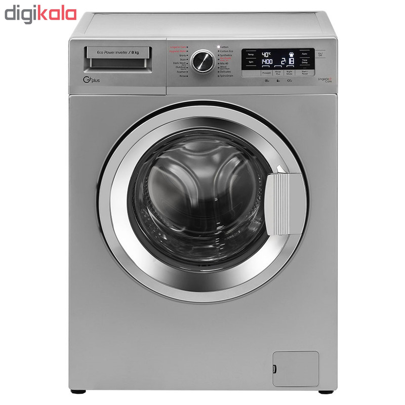 ماشین لباسشویی جی پلاس مدل GWM-84B35 ظرفیت 8 کیلوگرم
