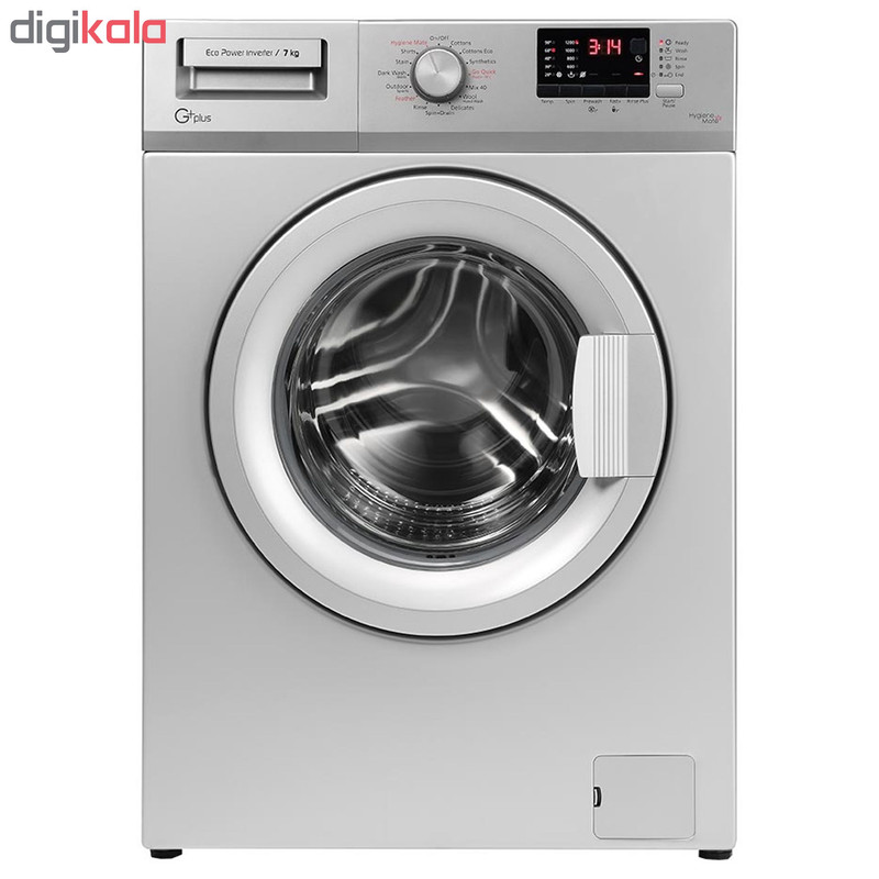 ماشین لباسشویی جی پلاس مدل GWM-72B13 ظرفیت 7 کیلوگرم