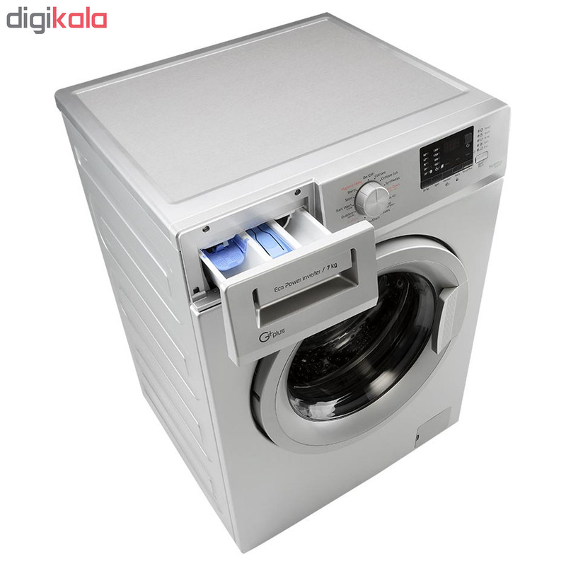 ماشین لباسشویی جی پلاس مدل GWM-72B13 ظرفیت 7 کیلوگرم