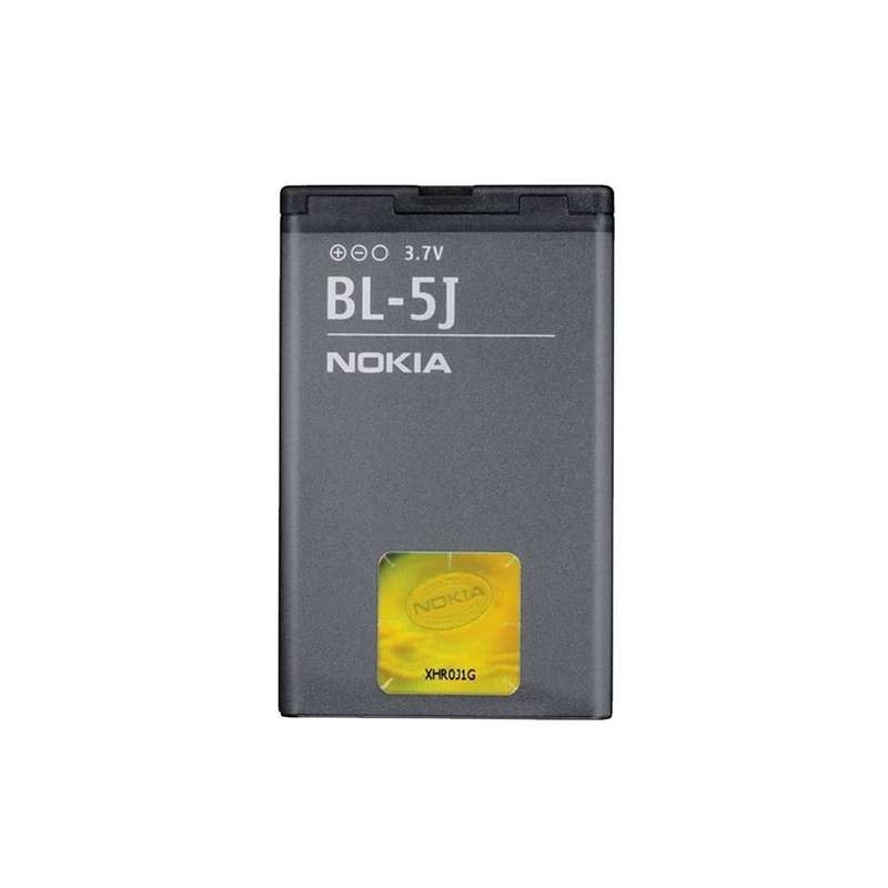 باتری موبایل مدل BL-5J ظرفیت 1320 میلی آمپر ساعت مناسب برای گوشی موبایل نوکیا N900 باتری موبایل مدل BL-5J ظرفیت 1320 میلی آمپر ساعت مناسب برای گوشی موبایل نوکیا N900