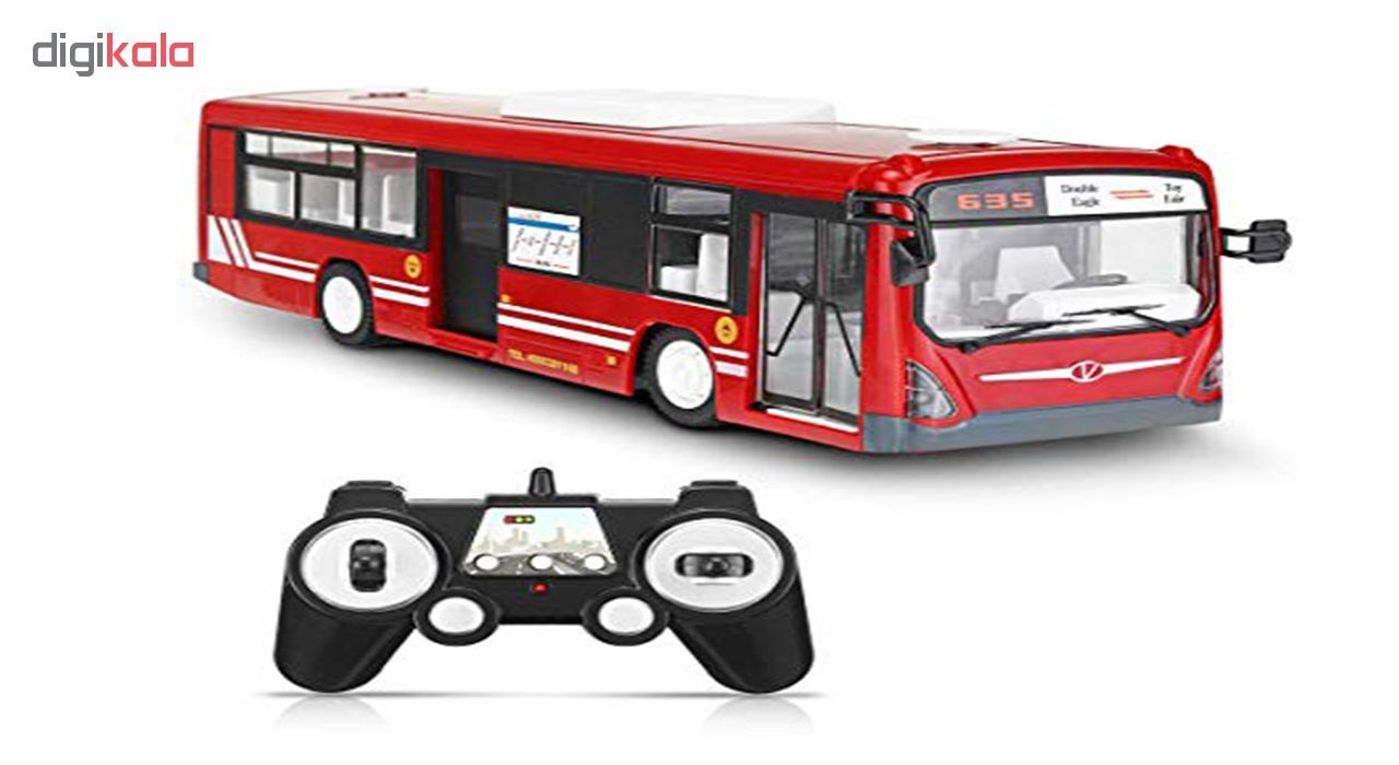 ماشین بازی کنترلی دبل ای طرح اتوبوس کد 635-003