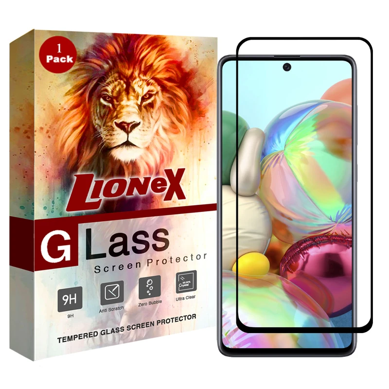 محافظ صفحه نمایش 5D لایونکس مدل USS مناسب برای گوشی موبایل سامسونگ Galaxy A71