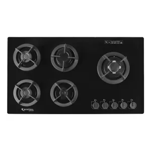 اجاق گاز صفحه‌ای پنج شعله سانترال مدل 522H21