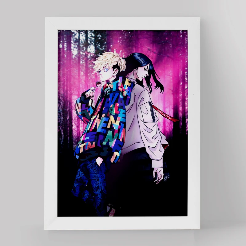 تابلو خندالو مدل چیفویو و باجی انیمه توکیو ریونجرز کد 11138