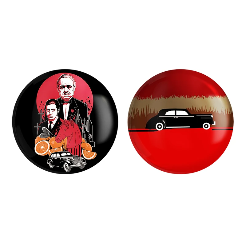 مگنت خندالو طرح پدرخوانده The Godfather کد 1015310148 مجموعه 2 عددی