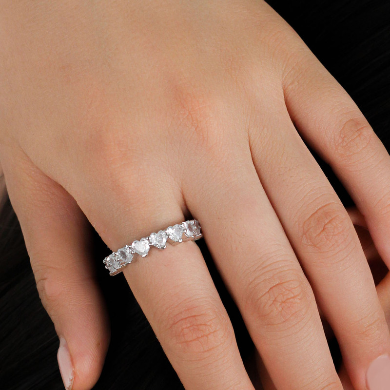 انگشتر زنانه مدل قلب کد L54