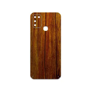MAHOOT Orange-Wood Cover Sticker for Infinix Hot 11 Play